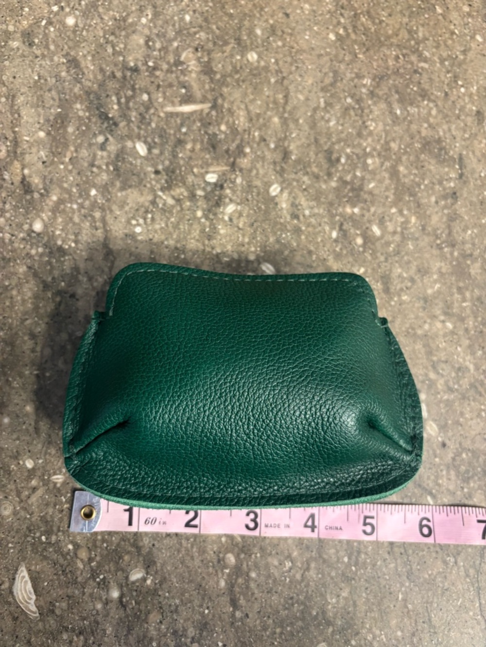 Pinch Pouch S in Bacalar, Portland Leather, New - Picture 3 of 7